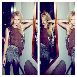 Free People Mini Skirt